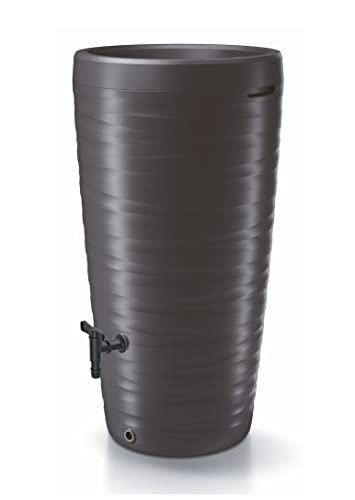 Spetebo Récupérateur d’eau de pluie design en plastique de 2